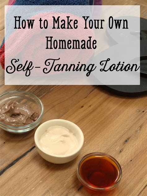 homemade tan removal products.